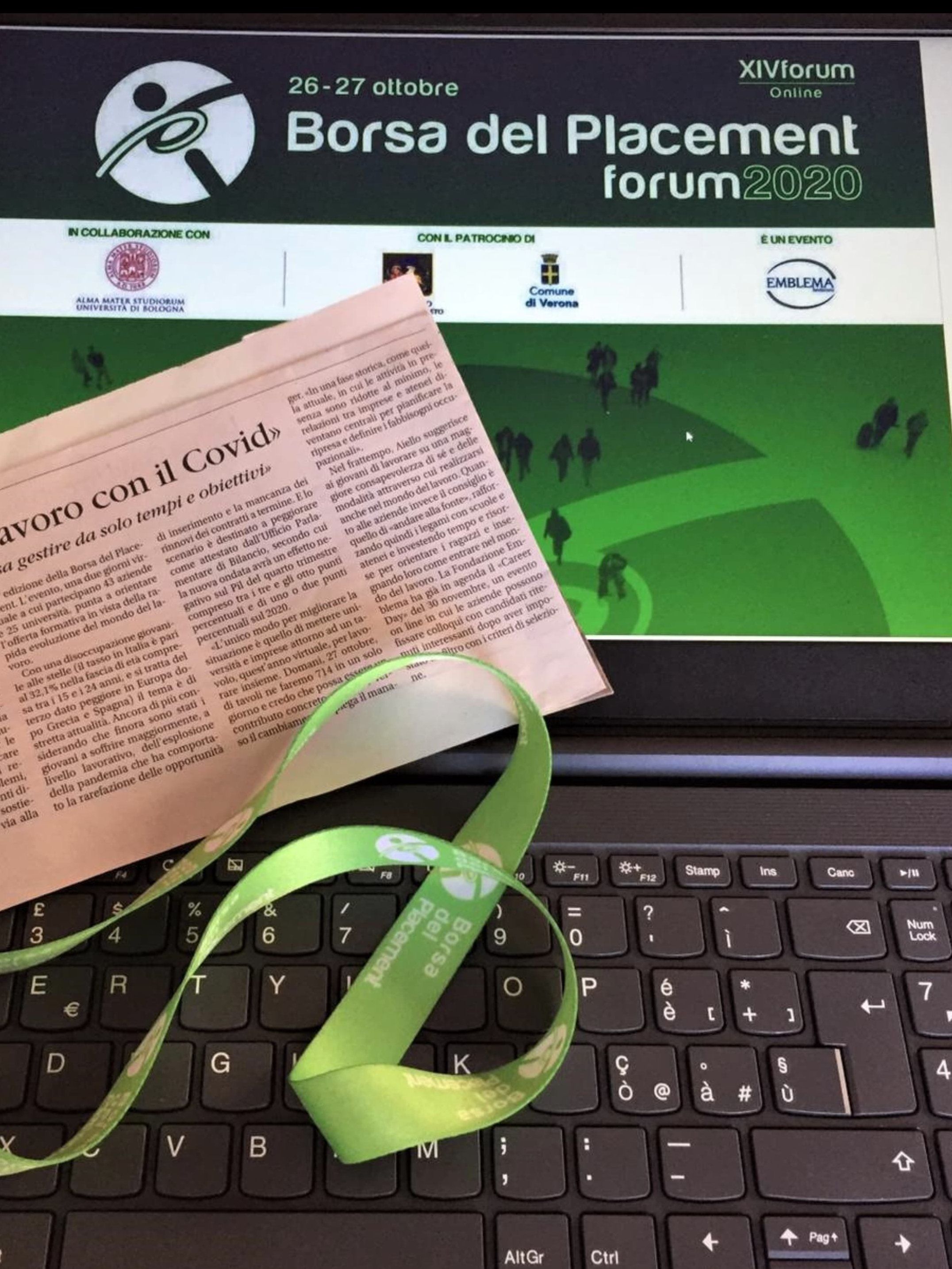 Borsa del Placement | XIV Forum | 2020