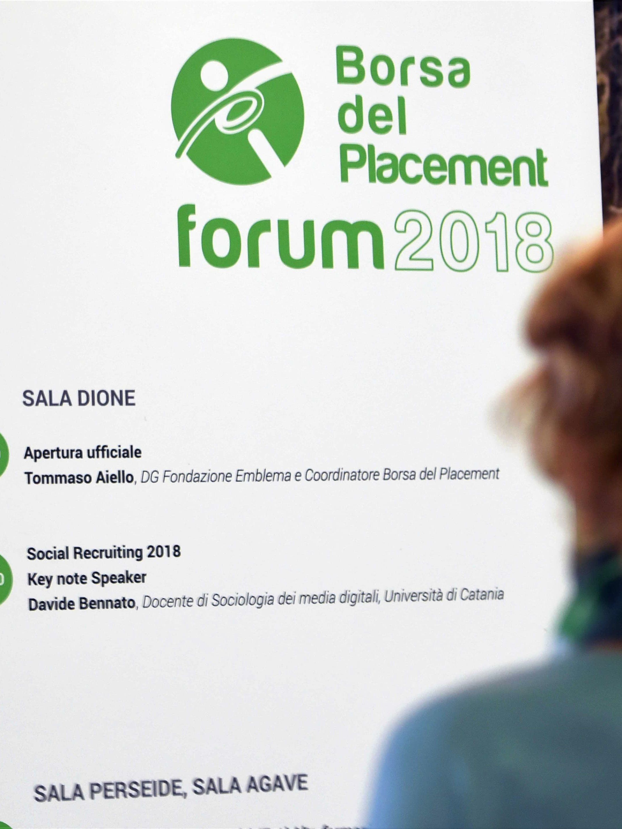 Borsa del Placement | XII Forum | 2018